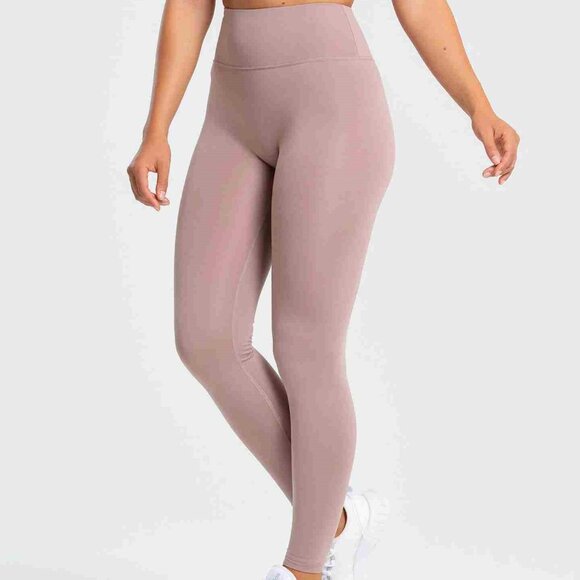 Women's Best Essential Leggings, Large, Taupe NWT - Picture 2 of 10